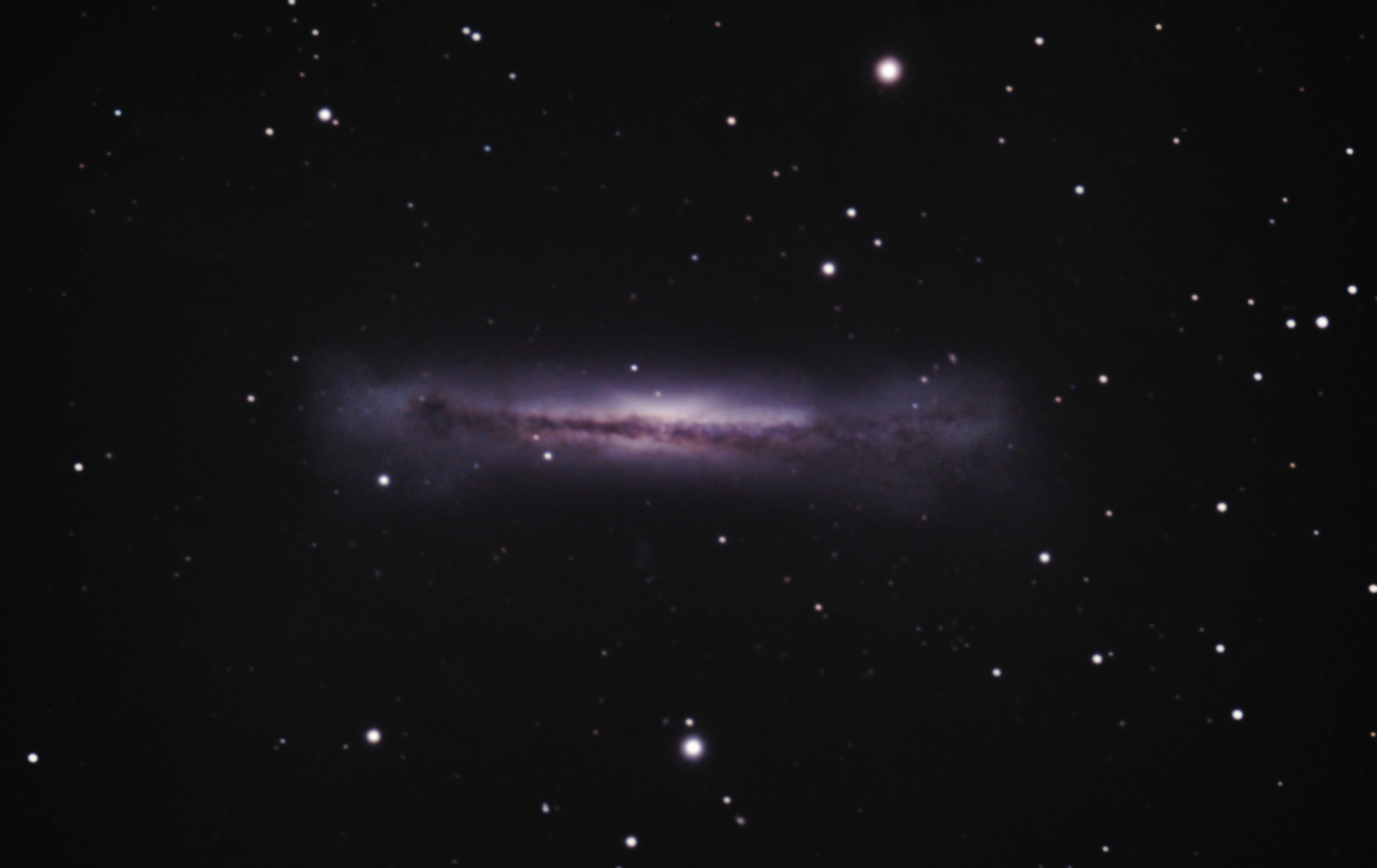 NGC3628 - Hamburgergalaxie