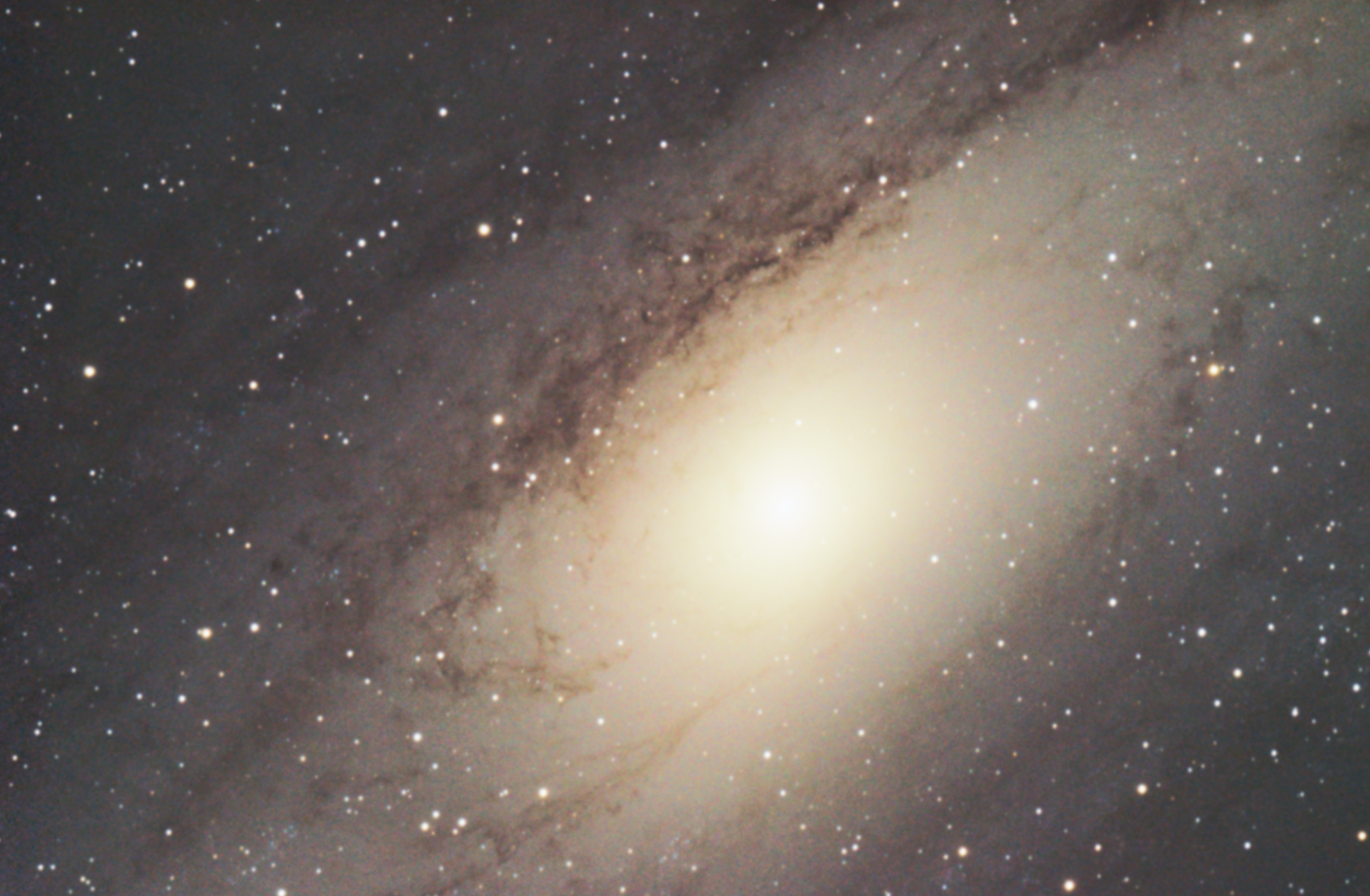 M31 - Andromeda galaxy (centre)